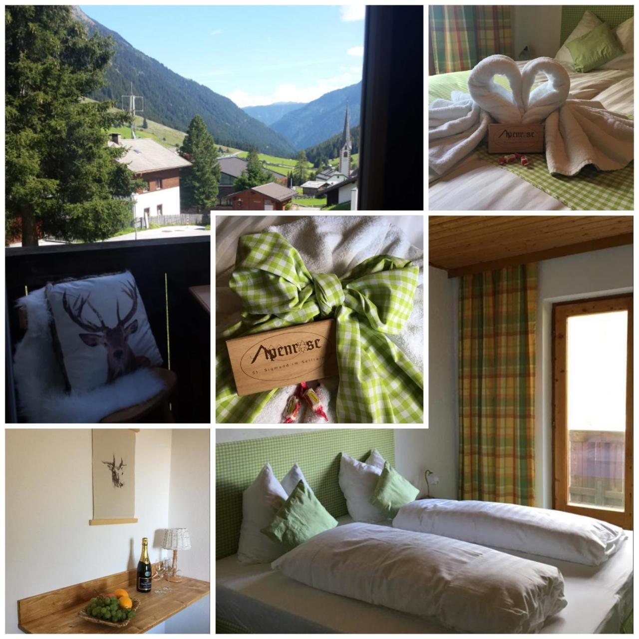 Pension Alpenrose Sankt Sigmund im Sellrain ภายนอก รูปภาพ
